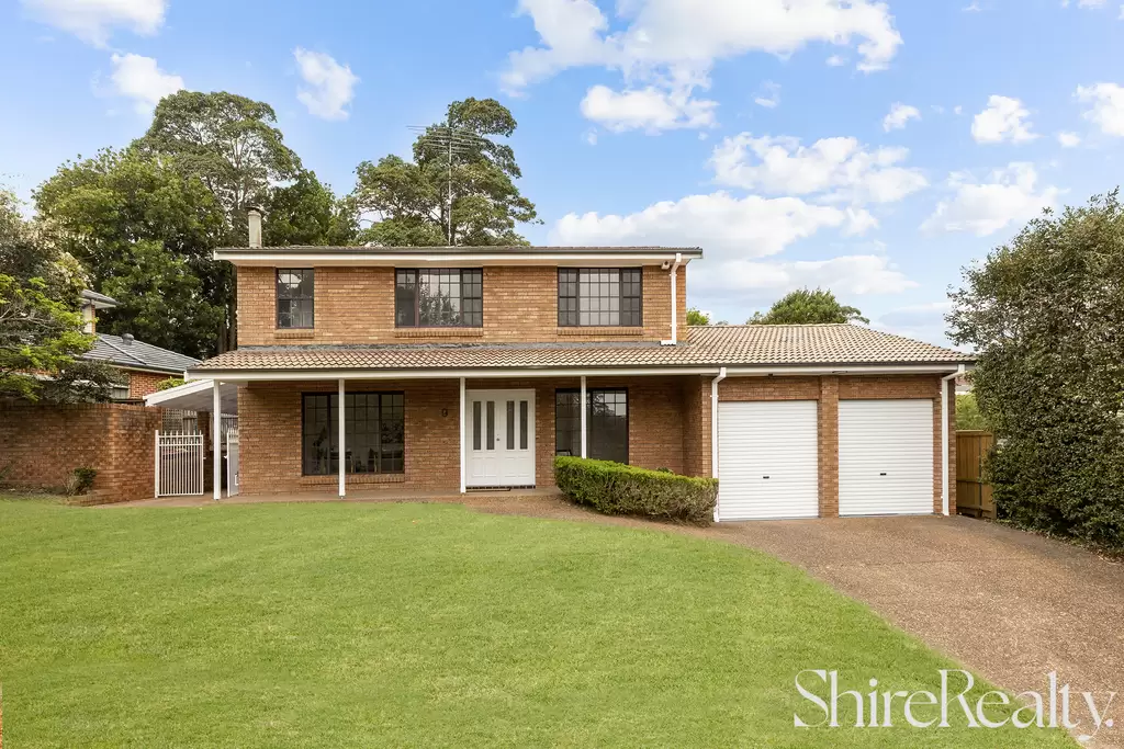 9 Castlewood Drive, Castle Hill Leased by Shire Realty