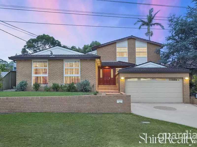 14 Glasgow Street, Winston Hills Sold by Shire Realty - image 1