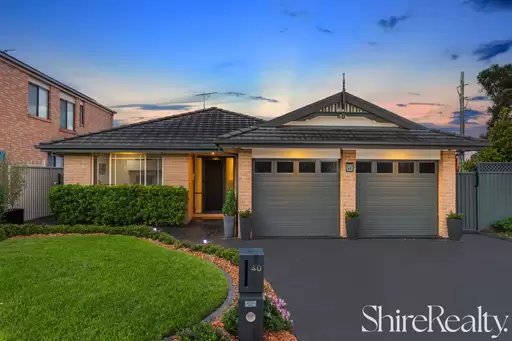 40 Cayden Avenue, Kellyville Sold by Shire Realty